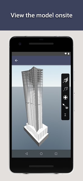 Aconex Mobile model görüntüleme